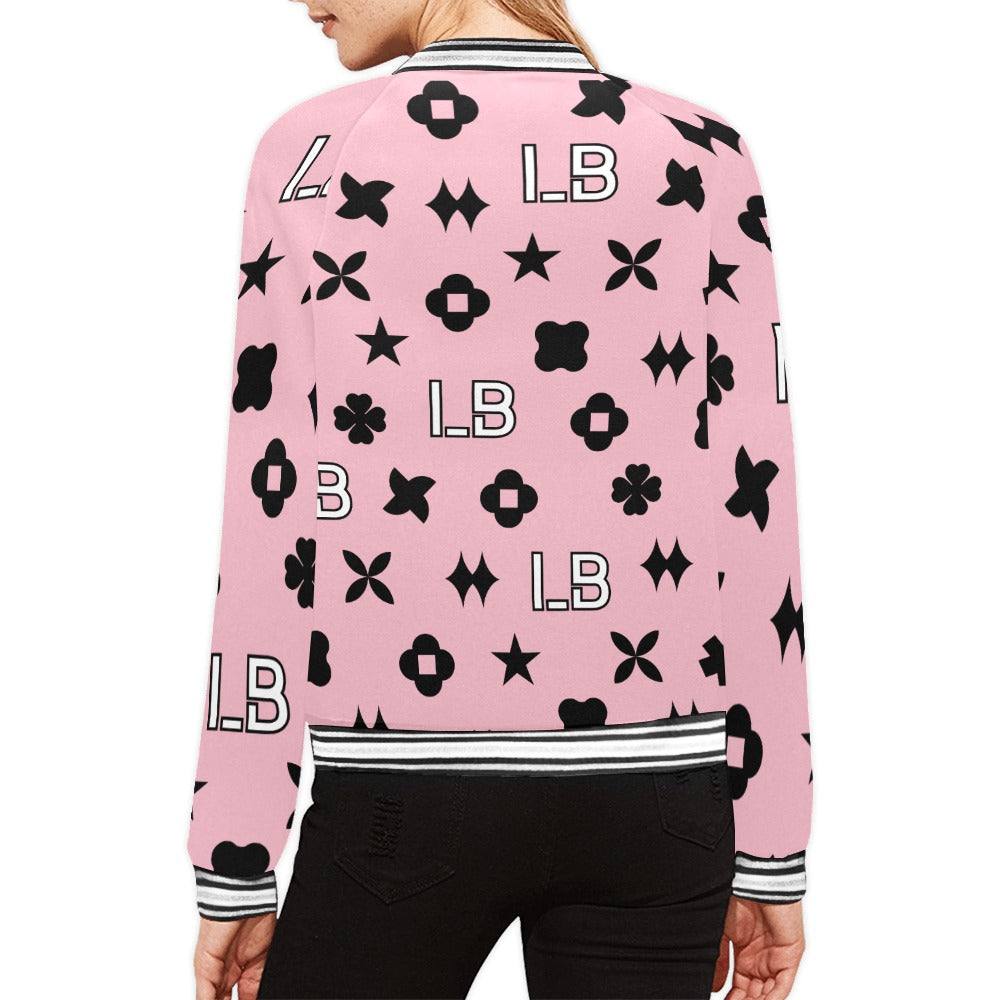 Women's Horizontal Stripes Jacket (Model H21) - LauBelle Brand