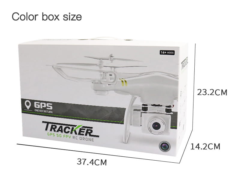 GW168 Remote Control Drone with LED Light and 3D Roll Functions