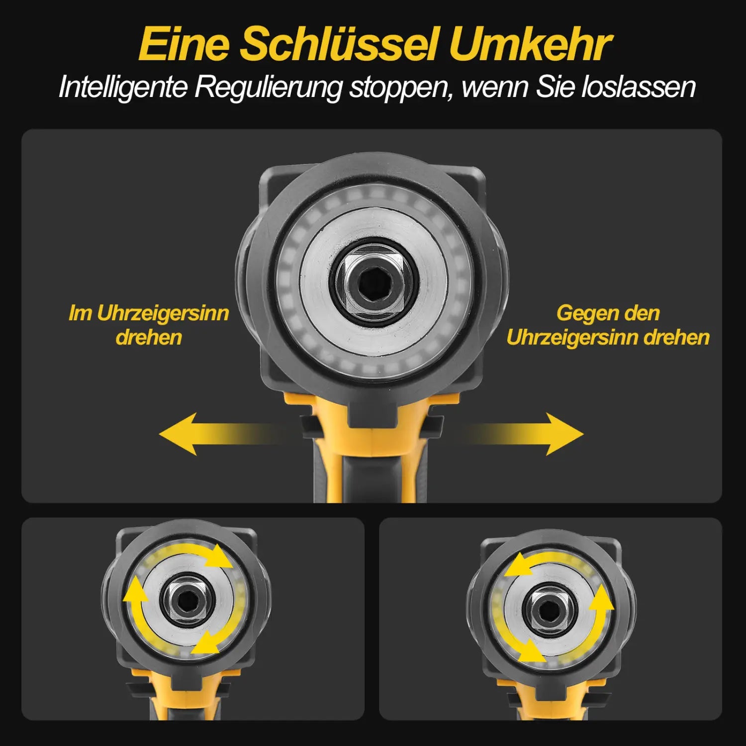 500N Original Pin Impact Wrench Bare Machine for Professional