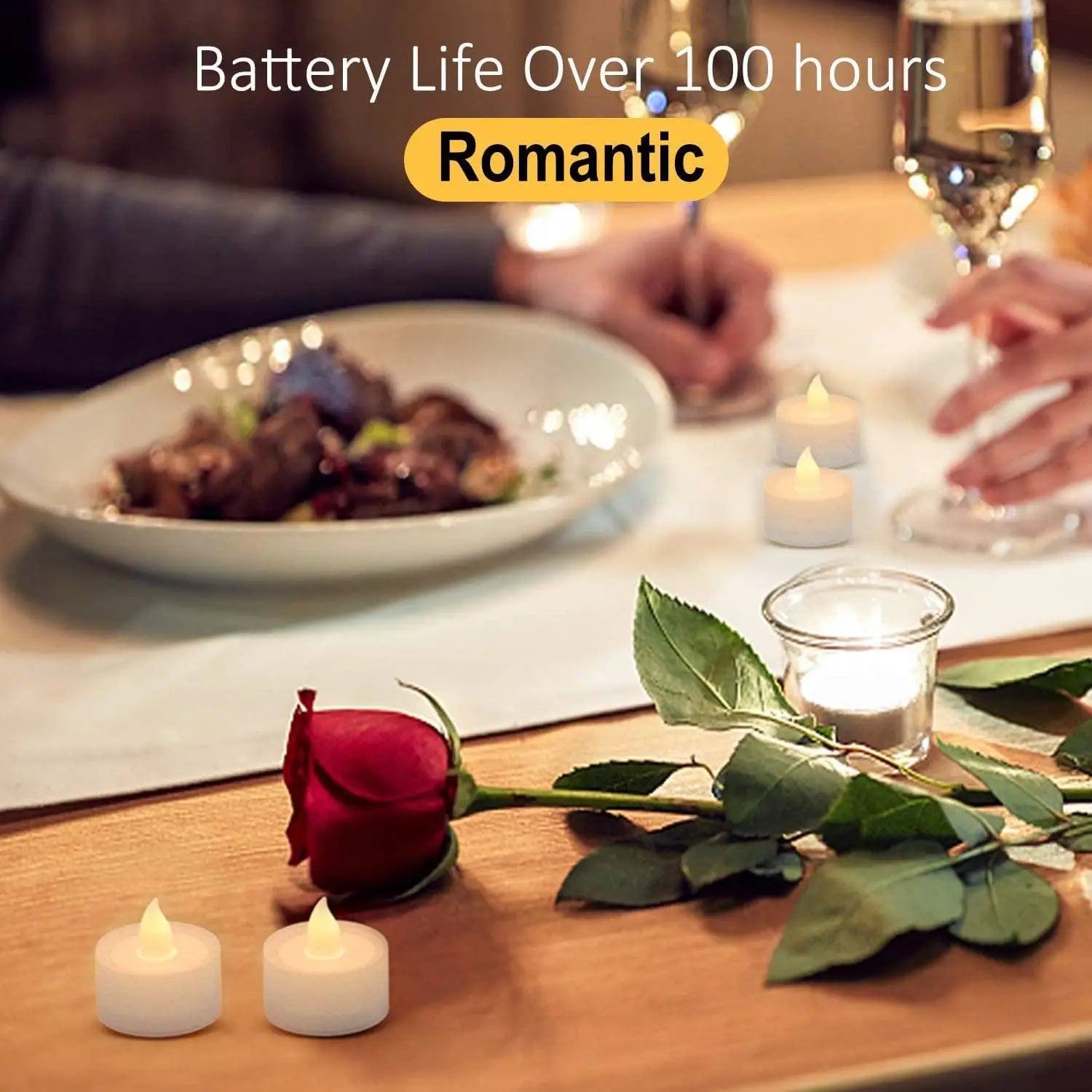 Energiesparende LED Lampe mit Lithium Ionen Batterie und Schalter