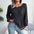 Buttoned Bliss: Square Neck Knit Winter Sweater - LauBelle Brand