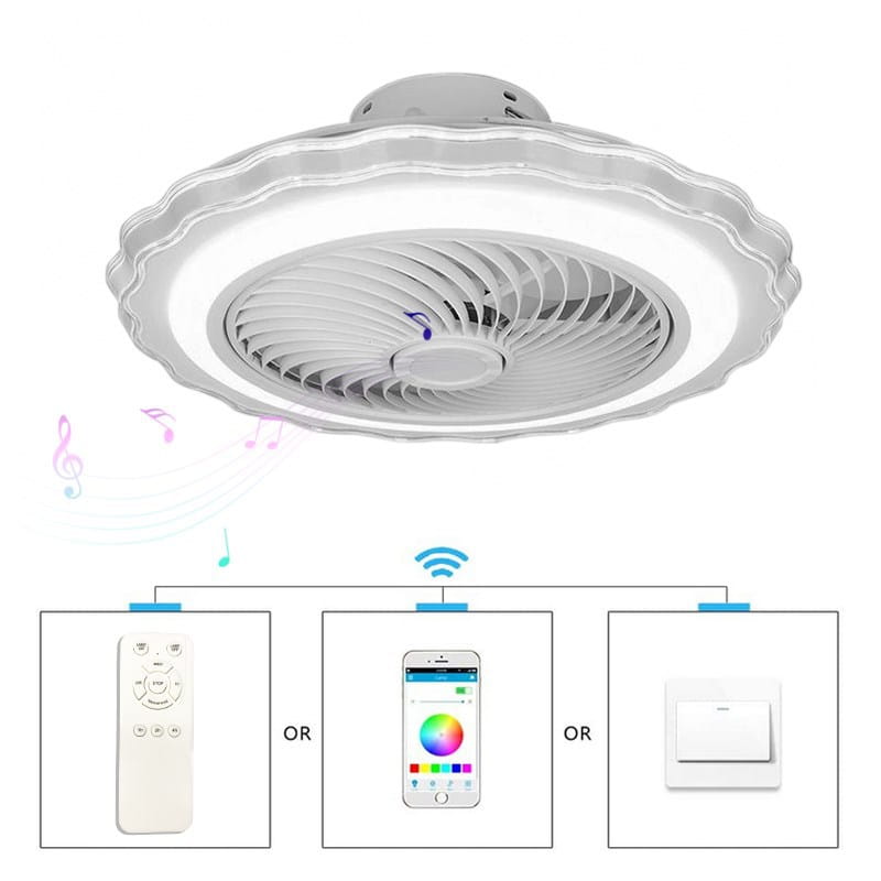 Elvin Magic 50CM Overhead Fan Light with APP Control 60W 220V