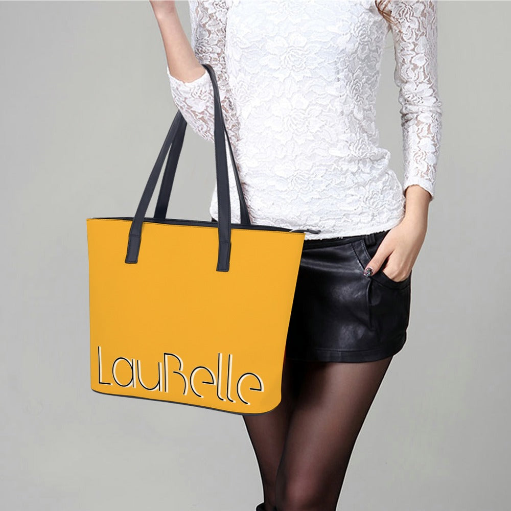 Leather lady's handbag - LauBelle Brand