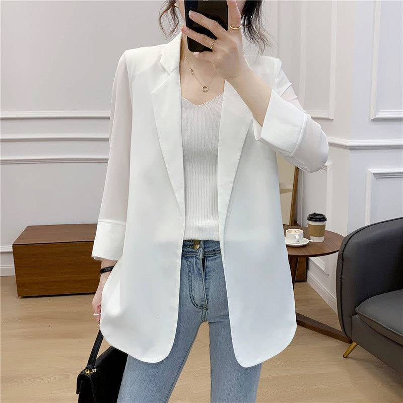 Elegance Blazer: Slim Fit Office Stand Collar - LauBelle Brand