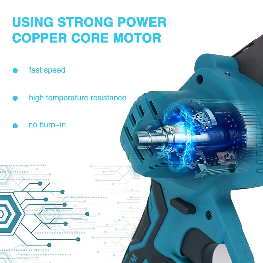 21V Mini Chain Saw Wireless Single Hand Saw for Wood Cutting 4 to 6 Inch W13213683 5
