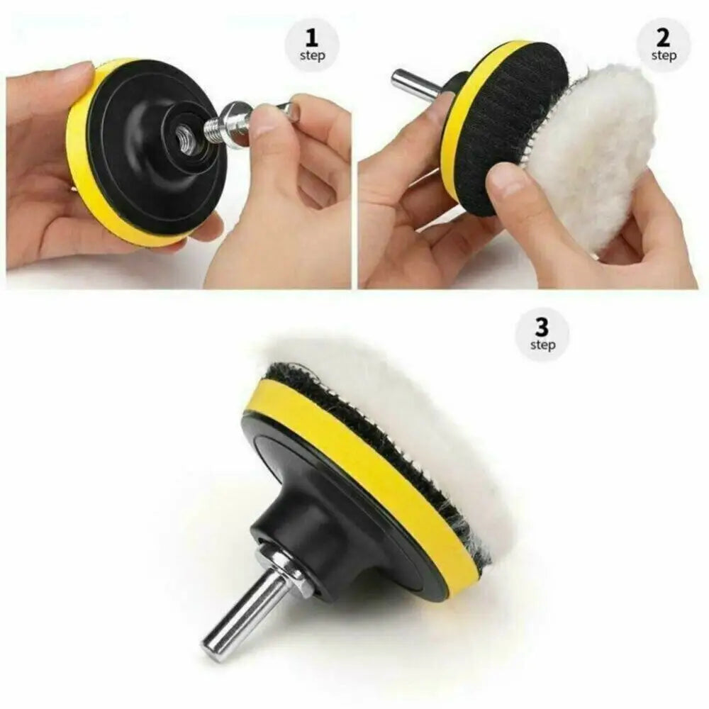 22 Piece Car Polishing Sponge and Pad Set 22pcs 5