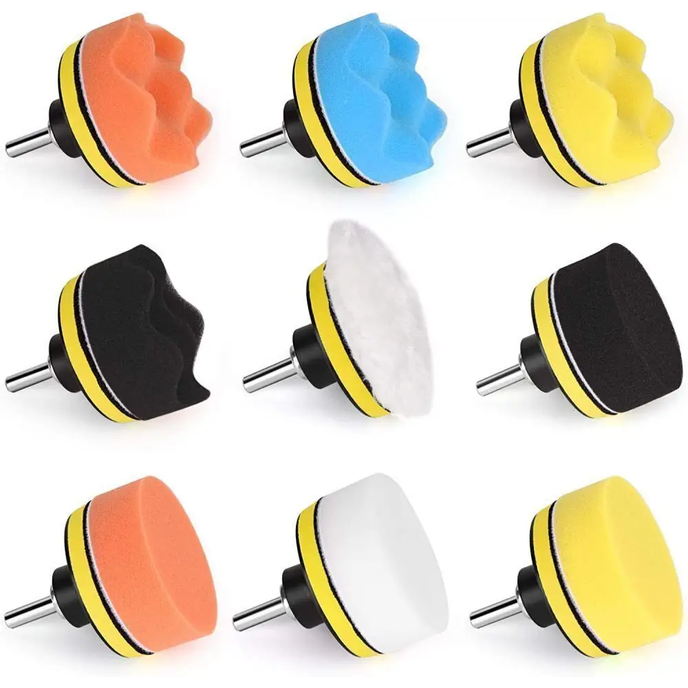 22 Piece Car Polishing Sponge and Pad Set 22pcs 5