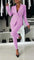 ChicMatch Women's Office Suit: Lapel Jacket & Trousers - LauBelle Brand