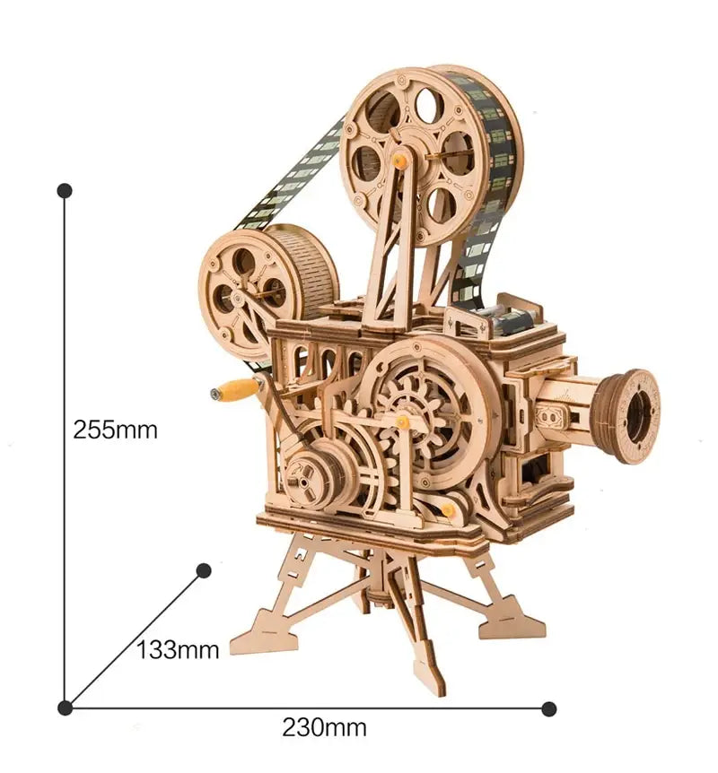 ROKR Retro Movie Projector Vitascope Model LK601 Assembly Kit