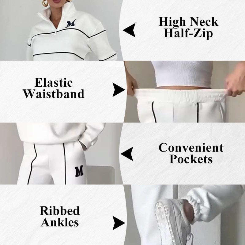 ChicEase: Women's Comfy 2-Piece Lounge Set - LauBelle Brand