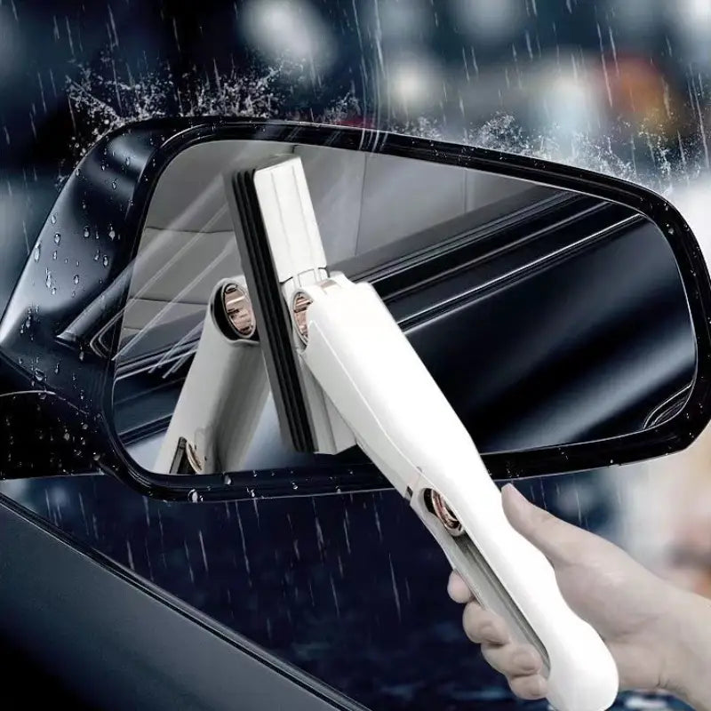 Compact Single Hand Grip Mop with Ring Push Pull Dehydration System