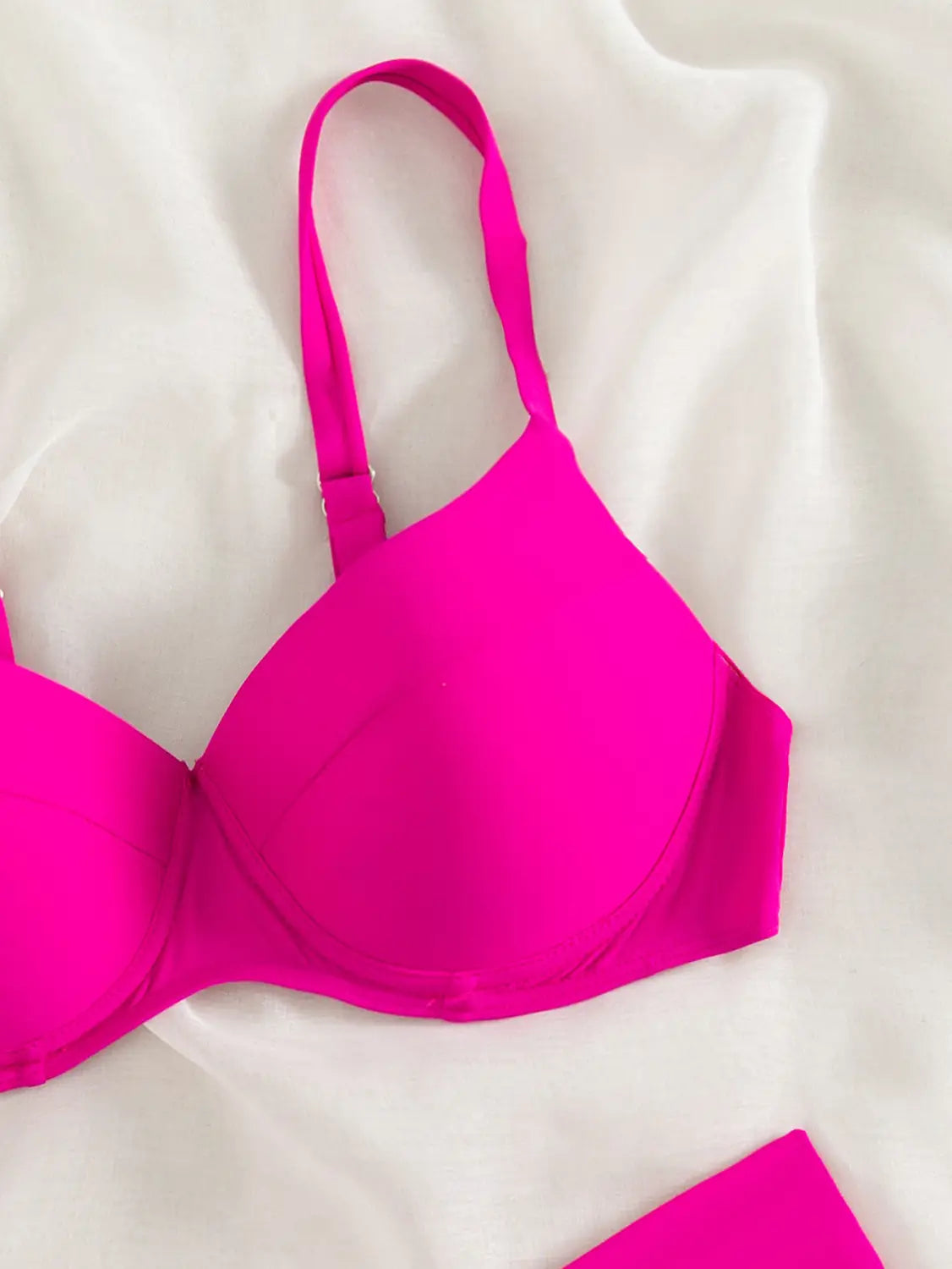 Bikini Solid Color European And American Split Swimsuit
