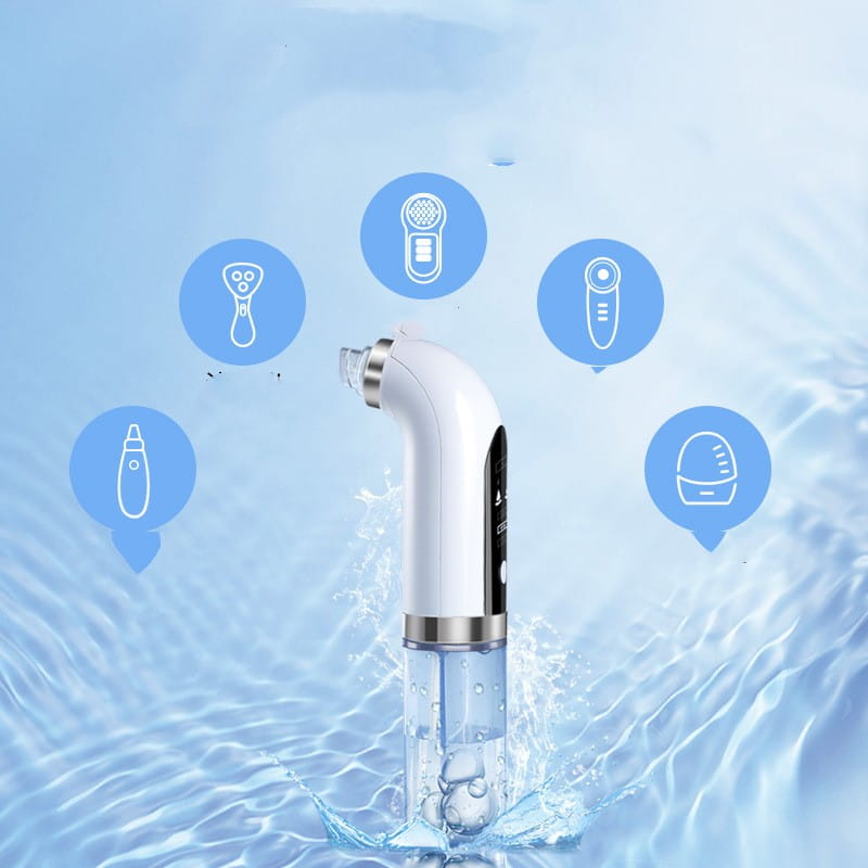 Pore Cleaner with Adjustable Suction and Three Replaceable Probes