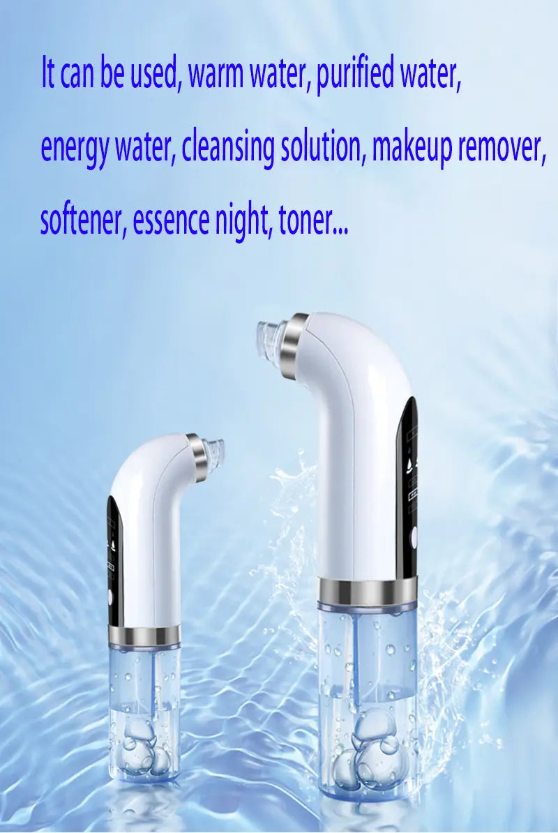 Pore Cleaner with Adjustable Suction and Three Replaceable Probes