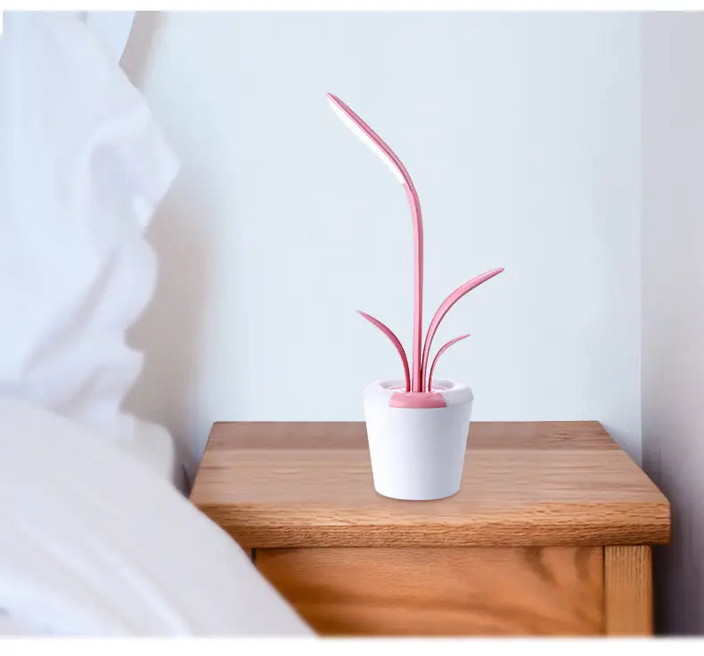 Adjustable Brightness LED Lamp with Night Light Mode