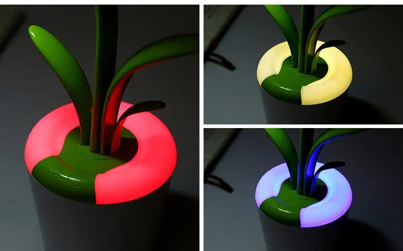 Adjustable Brightness LED Lamp with Night Light Mode