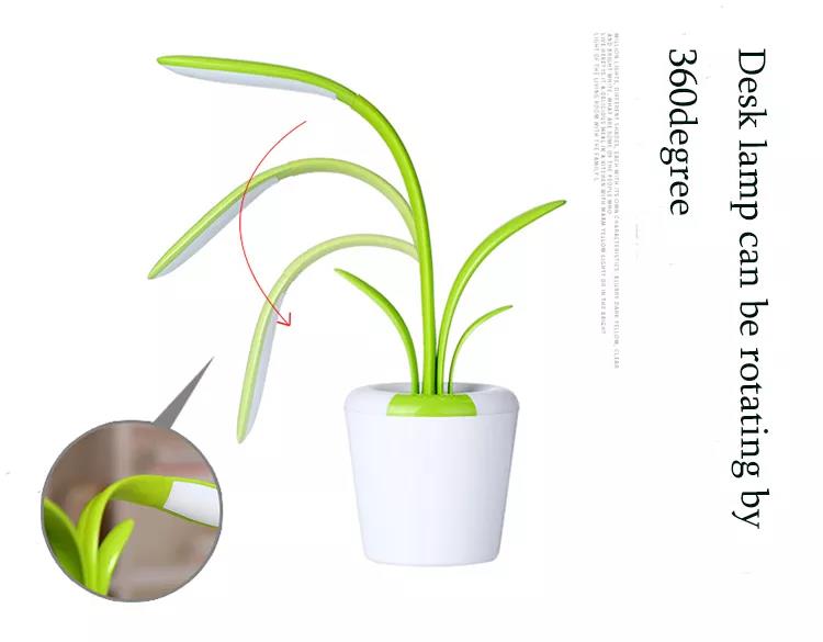 Adjustable Brightness LED Lamp with Night Light Mode