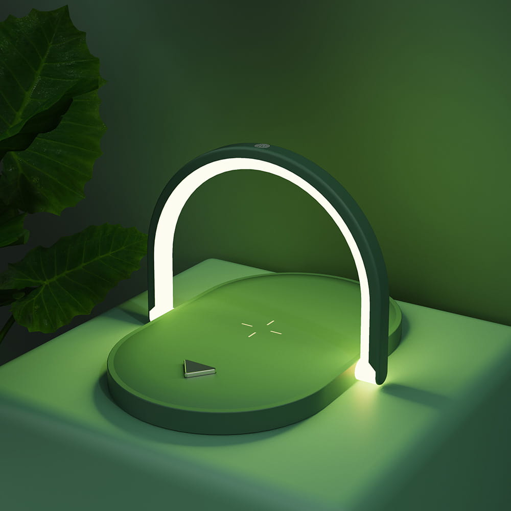 Wireless Fast Charger and Adjustable Phone Holder
