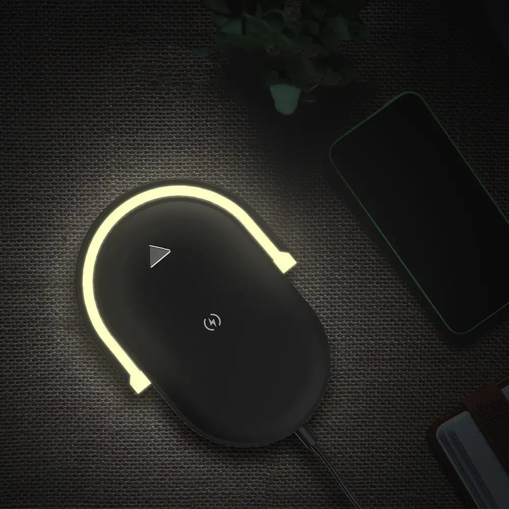 Wireless Fast Charger and Adjustable Phone Holder