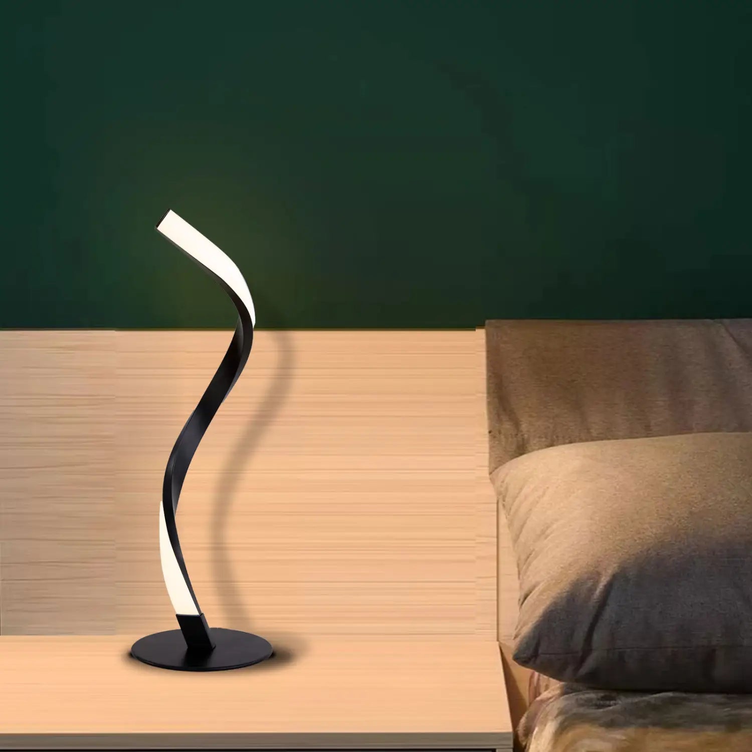 Adjustable LED Table Lamp with Multiple Lighting Modes and Aluminum Body