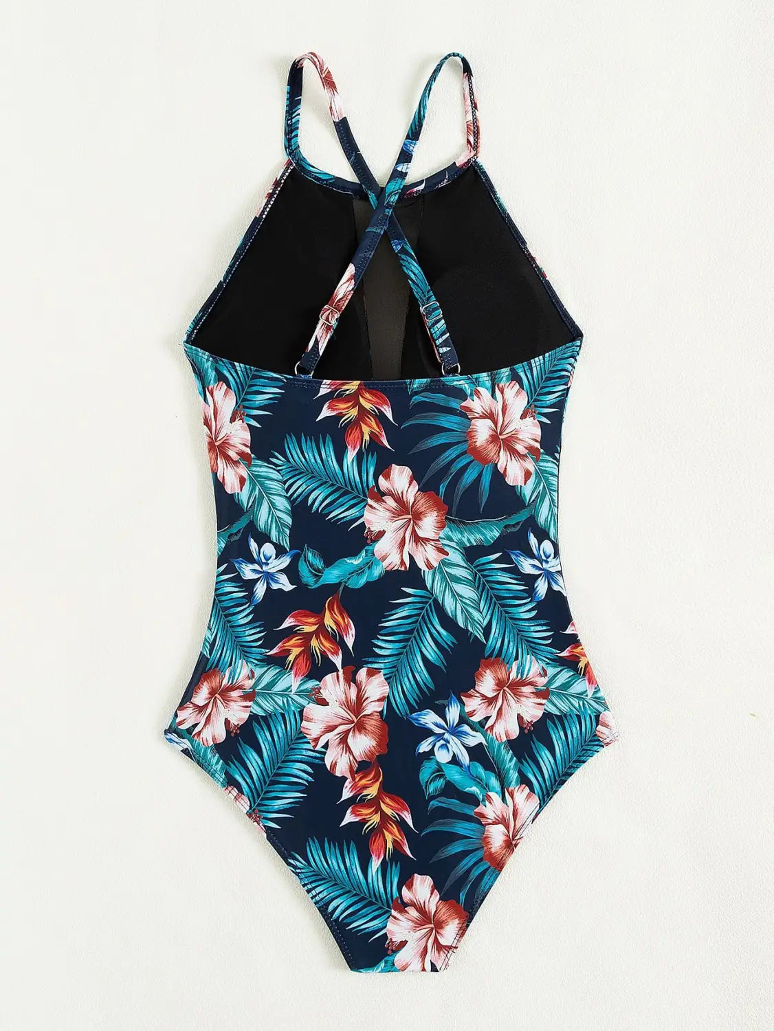 Women’s One-piece Swimsuit European And American Deep V