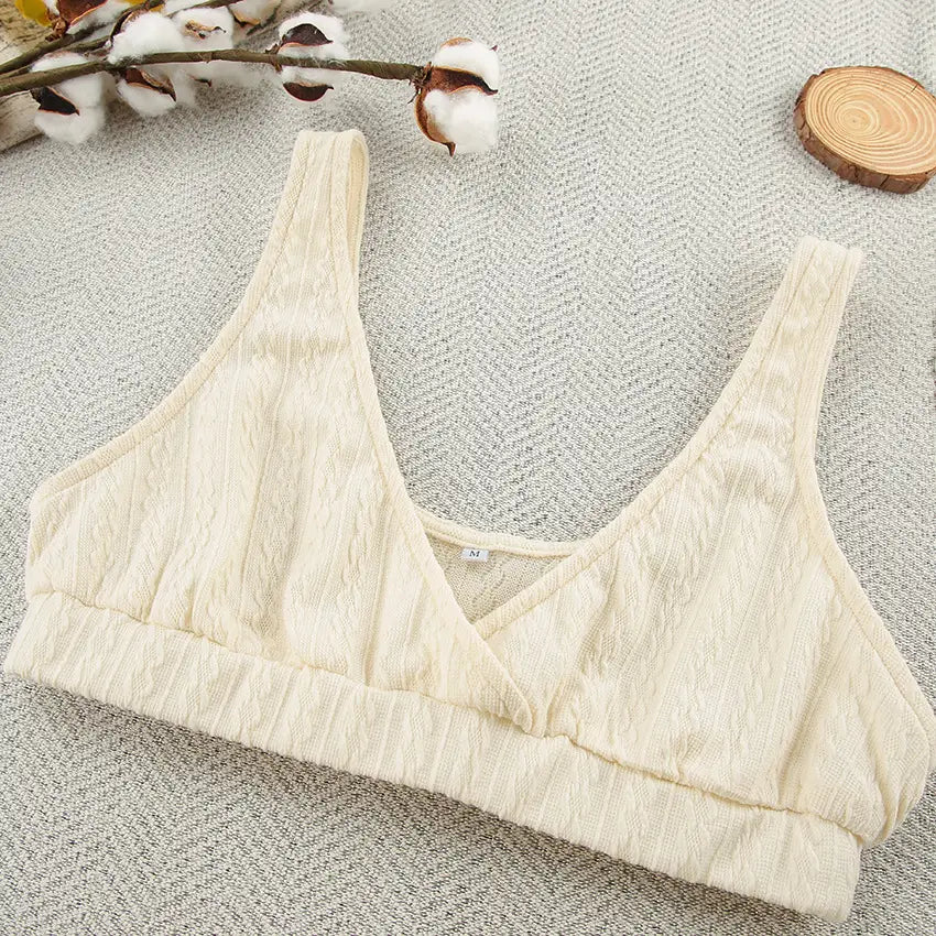Langarm-Strick-Thermopyjama, lockere Hose, Unterwäsche, dreiteiliges Set