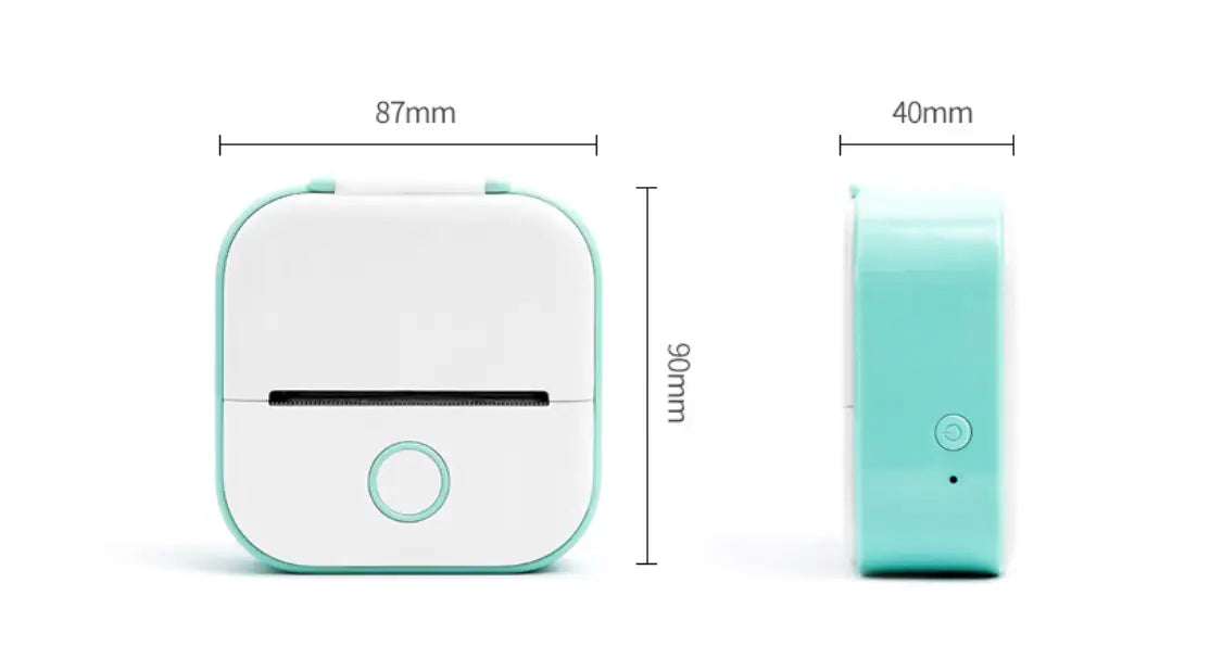 Phomemo T02 Mini Inkless Pocket Printer with Extensive Question Banks