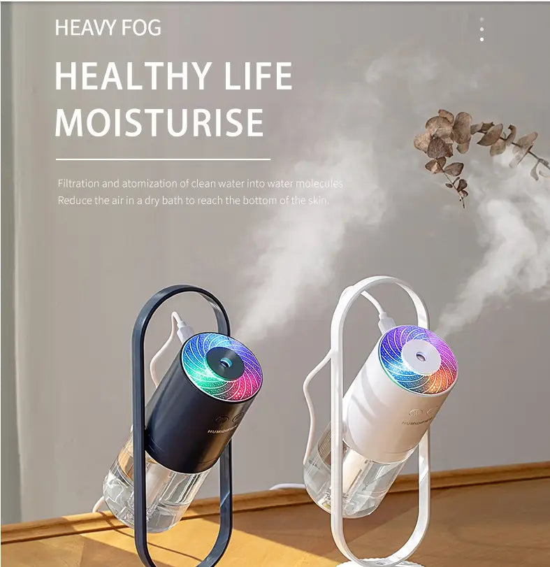 Silent Polymer Mist Humidifier for Safe and Clean Air Moisturizing