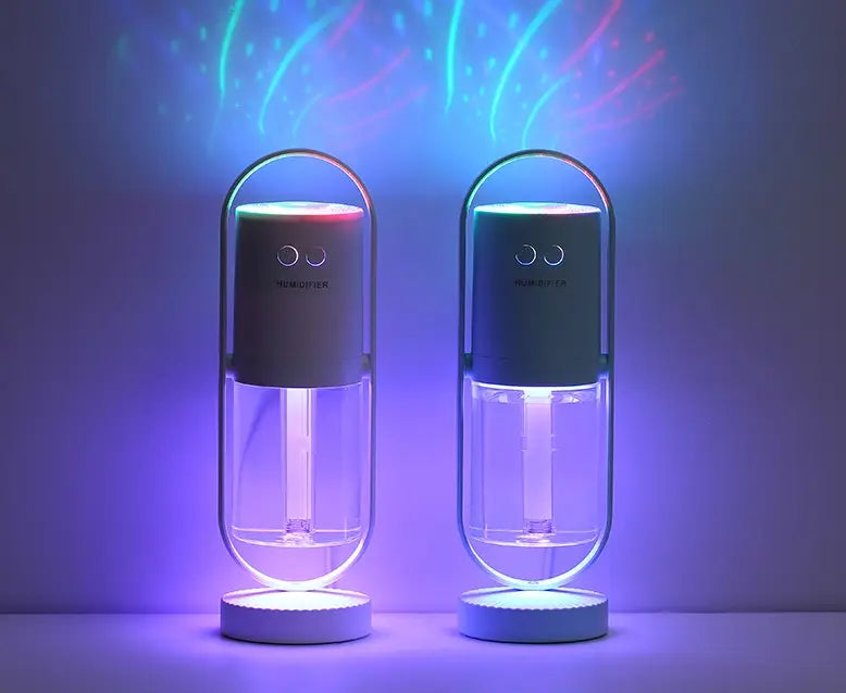 Silent Polymer Mist Humidifier for Safe and Clean Air Moisturizing