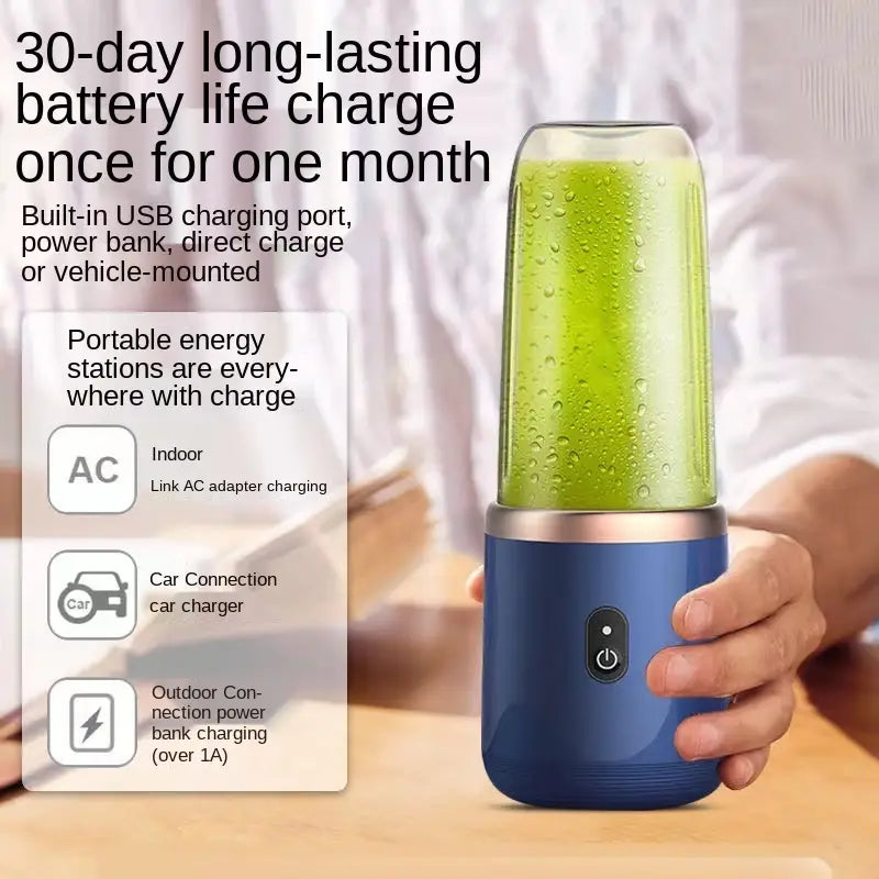 High Power 140W Juicer with 400mL Capacity and Fast Motor