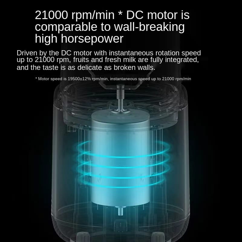 High Power 140W Juicer with 400mL Capacity and Fast Motor