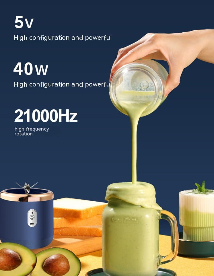 High Power 140W Juicer with 400mL Capacity and Fast Motor