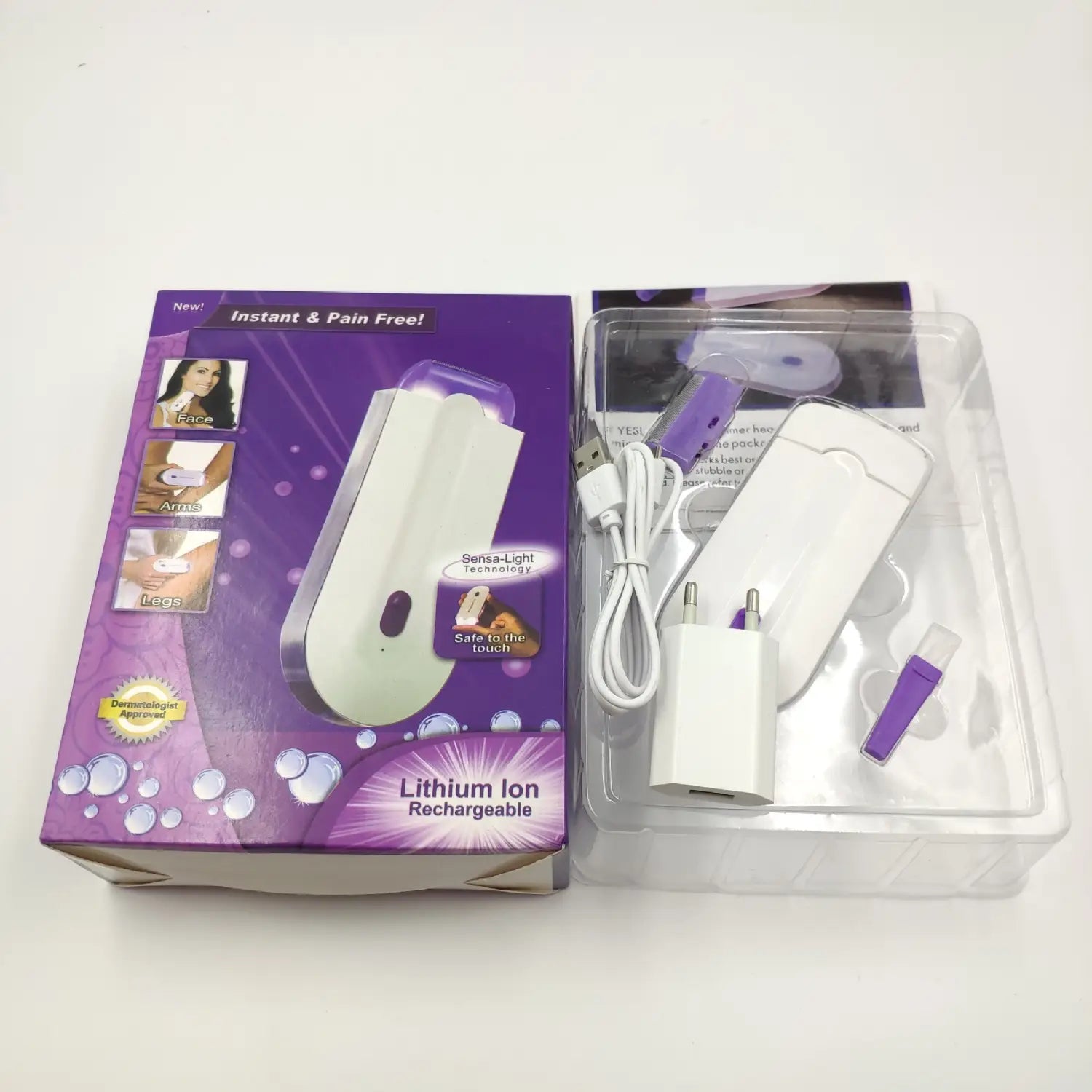 Gentle Instant Hair Remover for Face Body and Sensitive Skin