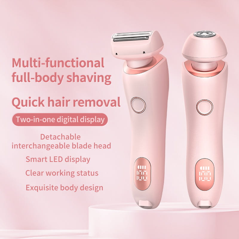 Electric Shaver for Women with Square Foil Head for Whole Body