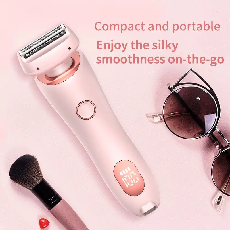 Electric Shaver for Women with Square Foil Head for Whole Body