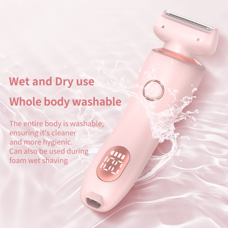 Electric Shaver for Women with Square Foil Head for Whole Body