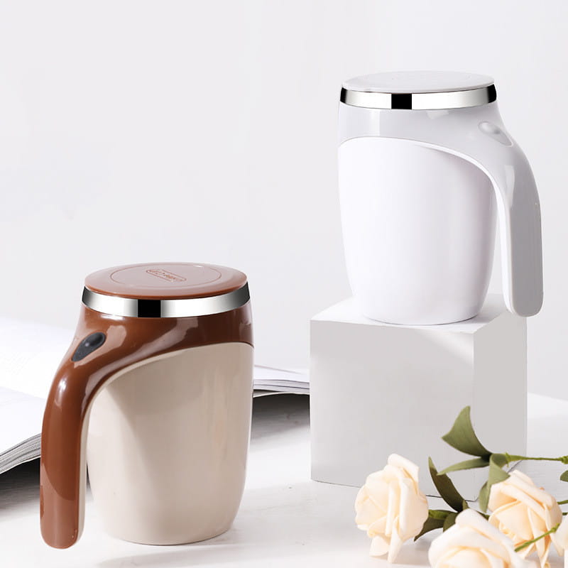 Automatic Self Stirring Coffee Mug with Leakproof Design