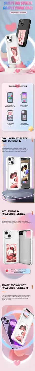 Customizable NFC Phone Case with INKZONE App Image Projection