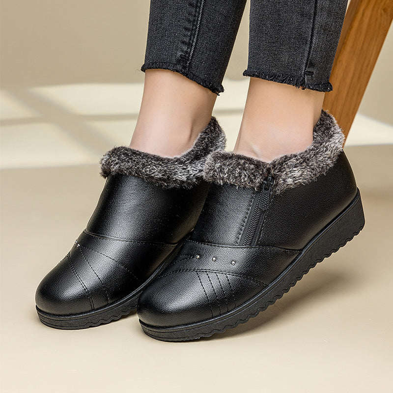 CozyStep: Winterkatoenen schoenen voor slimme vrouwen