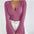 Ribbed V-Neck Flare Sleeve Slim Autumn Top for Women - LauBelle Brand