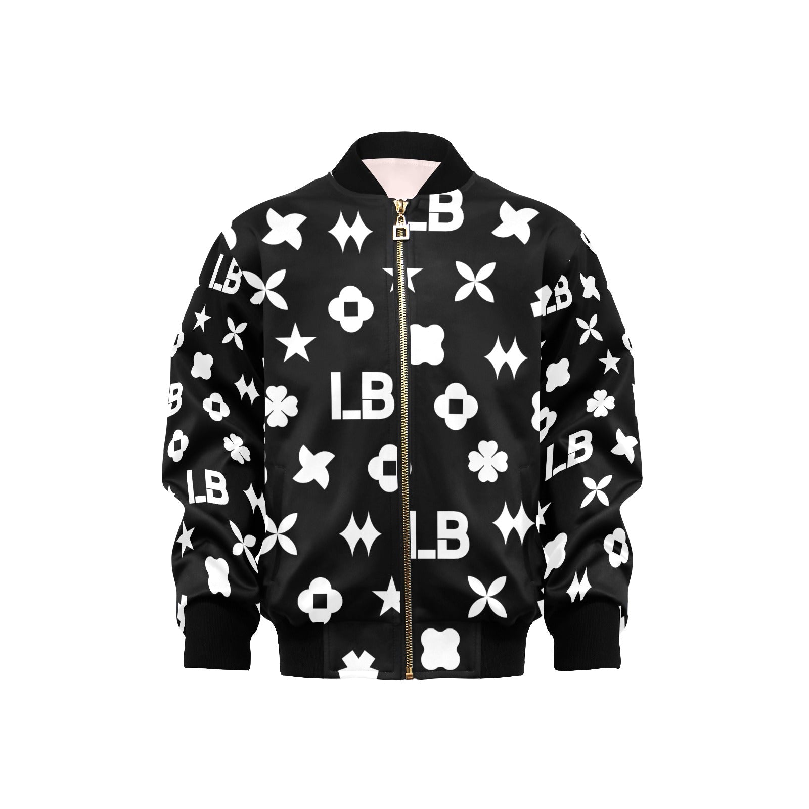 Kids' Bomber Jacket with Pockets (H40) - LauBelle Brand