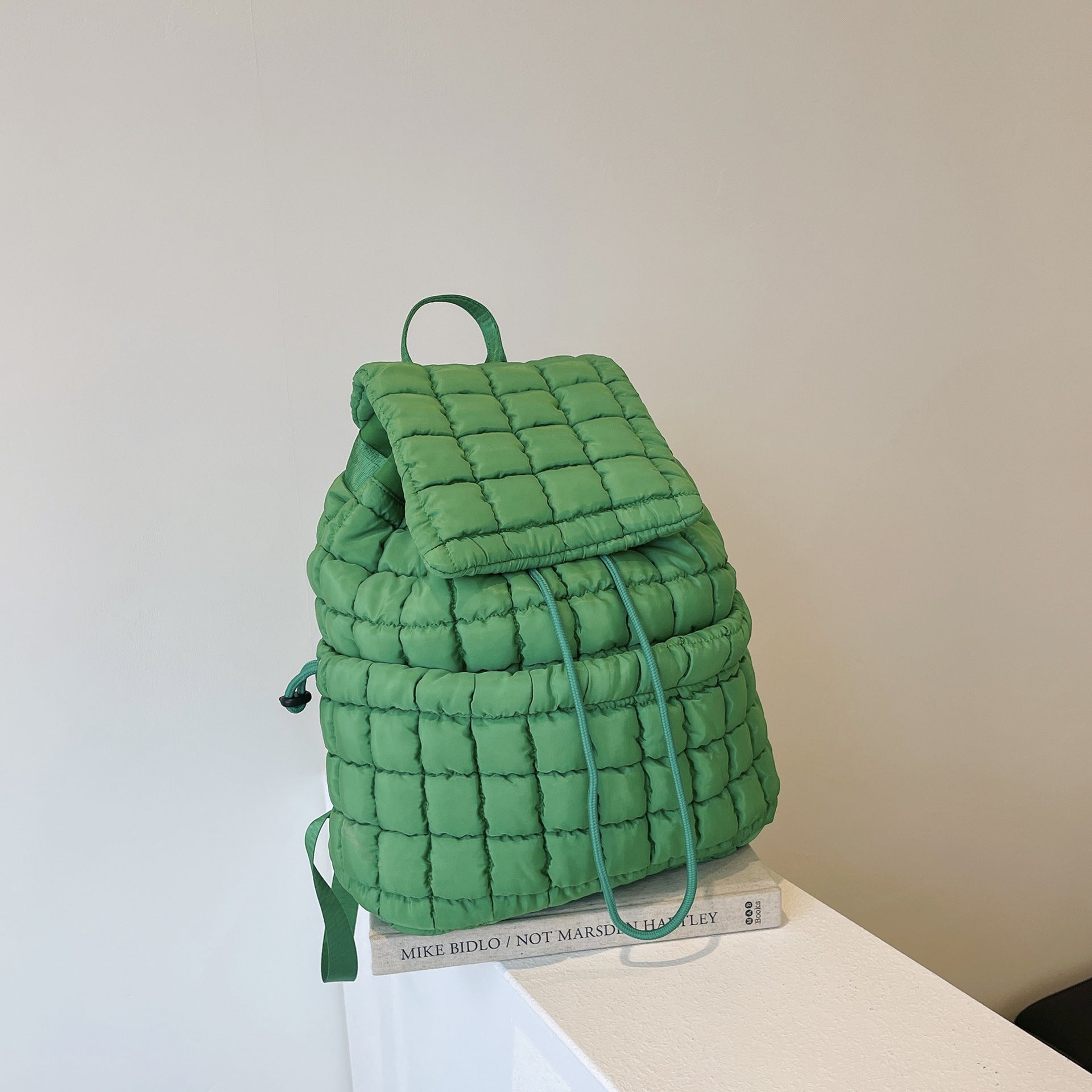 CandyColor Puffy Quilted Women’s Travel Backpack - LauBelle Brand