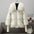 CozyFluff Women's Short Fur Collar Jacket - LauBelle Brand