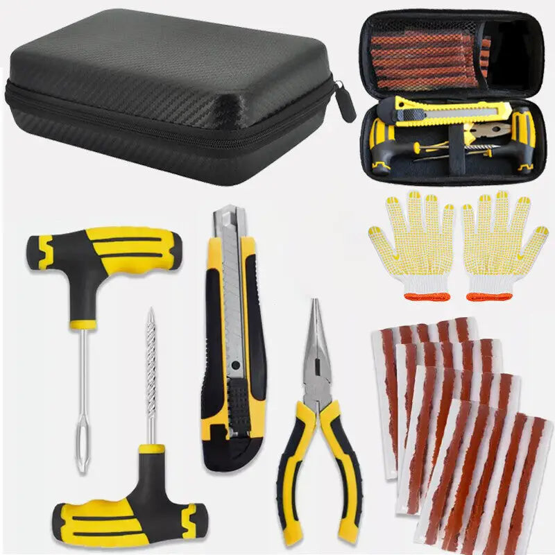 27 Piece Auto Tire Repair Kit for Kfz and PKW Vehicles W13151134 5