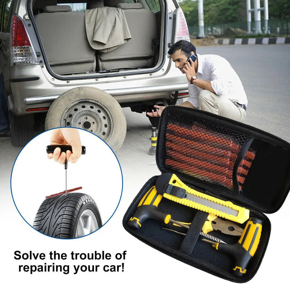27 Piece Auto Tire Repair Kit for Kfz and PKW Vehicles W13151134 5
