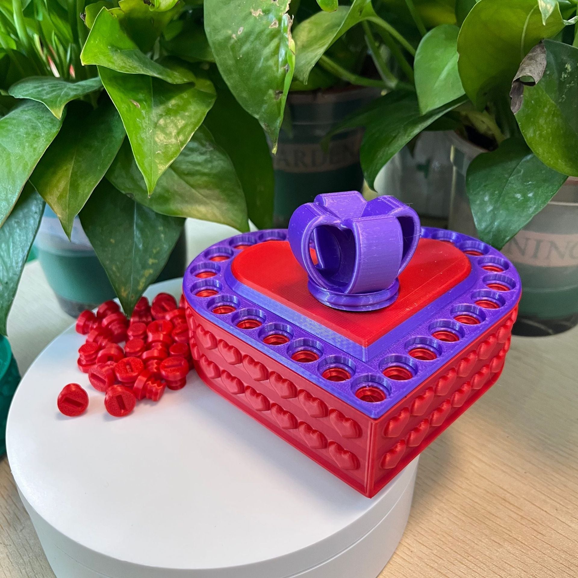 Heart's Whisper: Plastic Love Box