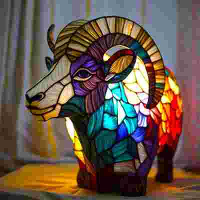 3D Colored Animal Light Desk Lamp Animal Series Decorative Night Light Animal Elephant Owl Cat Vintage Table Lamp Home Decoration - LauBelle