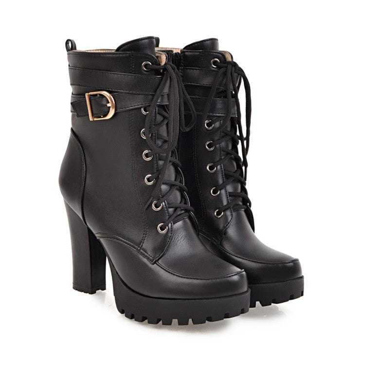 BuckleStrap Martin Boots – Edgy Urban Style - LauBelle