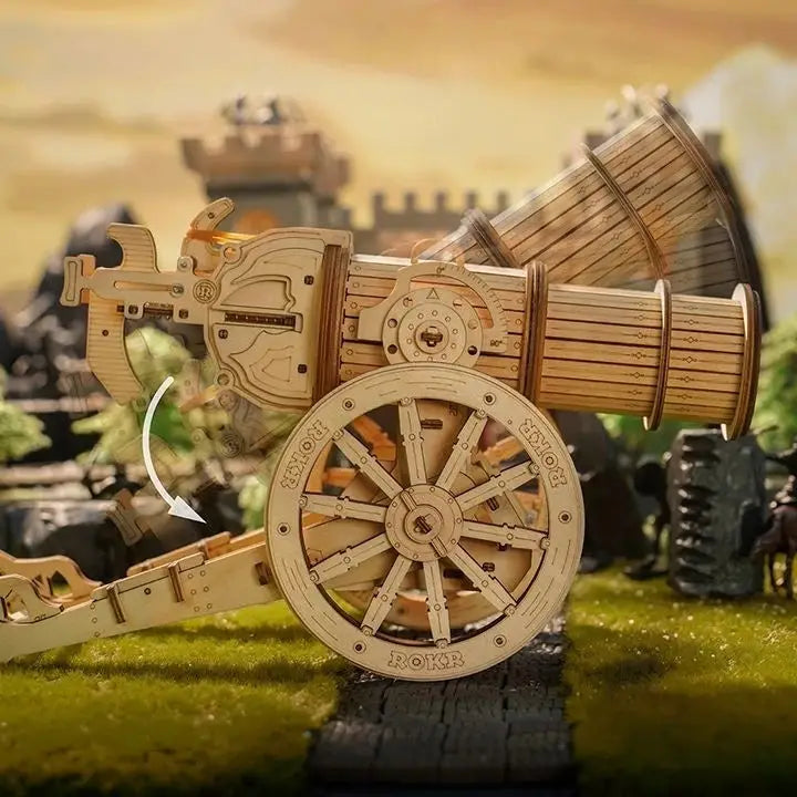3D Wooden Military Puzzle Model for Ages 12 and Up 5