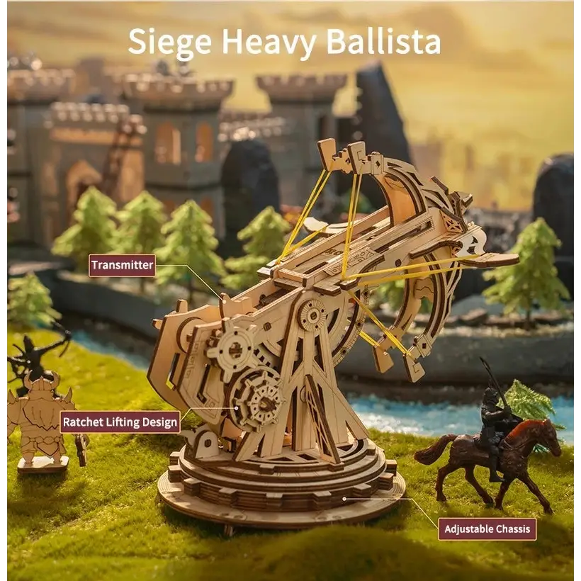 3D Wooden Military Puzzle Model for Ages 12 and Up 5